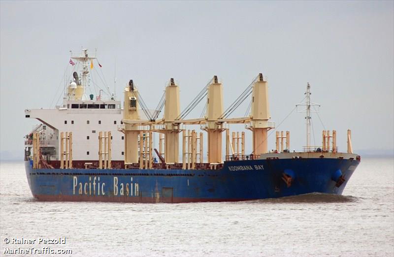 koombana bay (Bulk Carrier) - IMO 9515735, MMSI 477982600, Call Sign VRHQ9 under the flag of Hong Kong