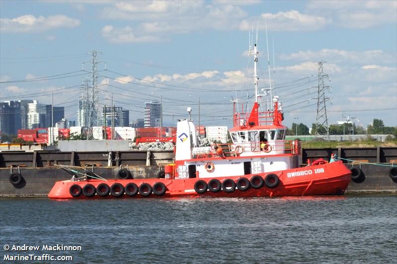 swissco 168 (Tug) - IMO 8890982, MMSI 503089600, Call Sign VKV6977 under the flag of Australia