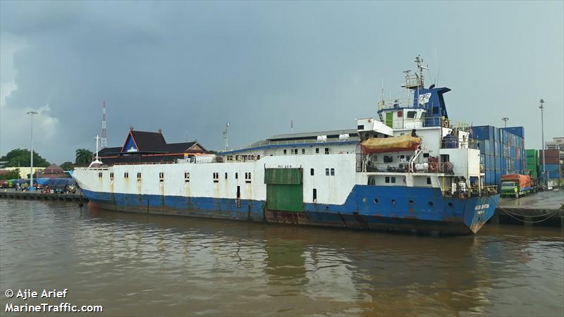 km.mulya sentosa (General Cargo Ship) - IMO 7703716, MMSI 525003374, Call Sign YHPL under the flag of Indonesia