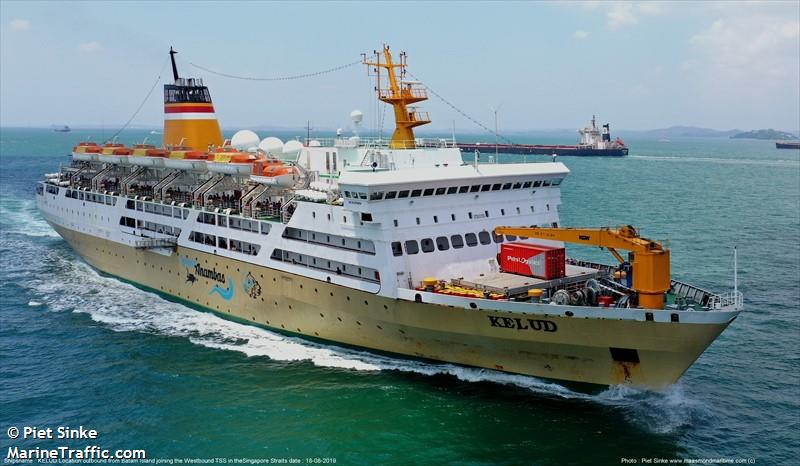 km.kelud (Passenger ship) - IMO , MMSI 525005032, Call Sign YFOZ under the flag of Indonesia