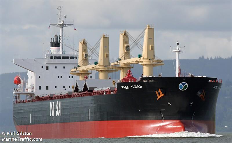 yasa ilhan (Bulk Carrier) - IMO 9396218, MMSI 538002750, Call Sign V7LI2 under the flag of Marshall Islands