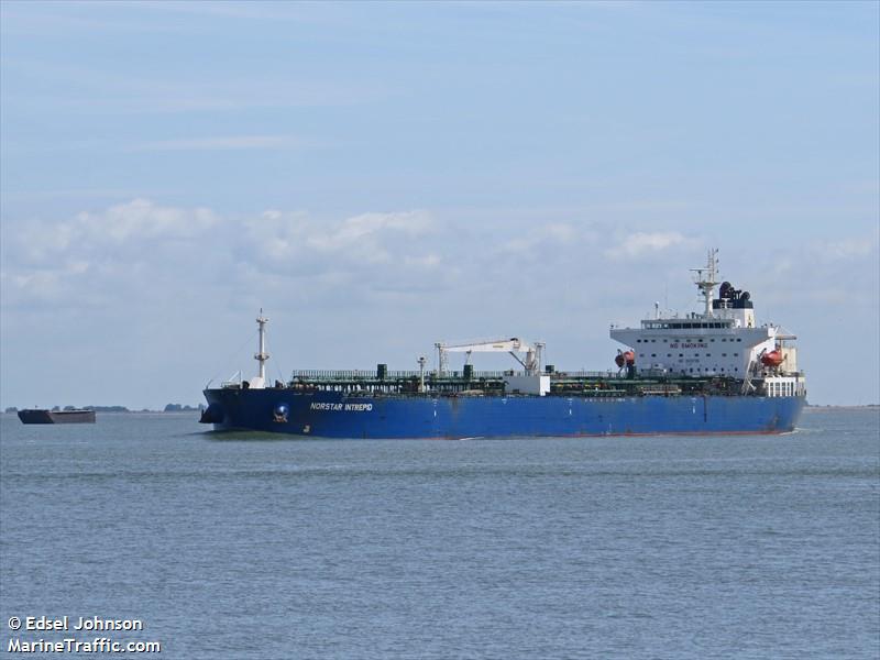 norstar intrepid (Crude Oil Tanker) - IMO 9329760, MMSI 538003031, Call Sign V7NW5 under the flag of Marshall Islands