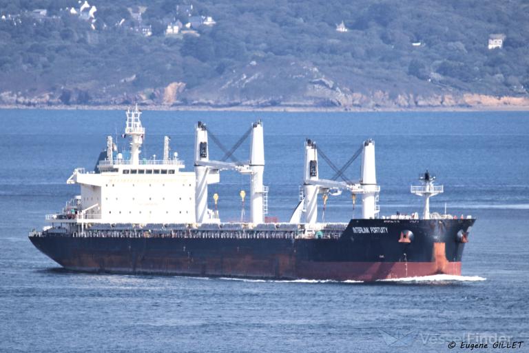 interlink fortuity (Bulk Carrier) - IMO 9711755, MMSI 538005697, Call Sign V7GD8 under the flag of Marshall Islands