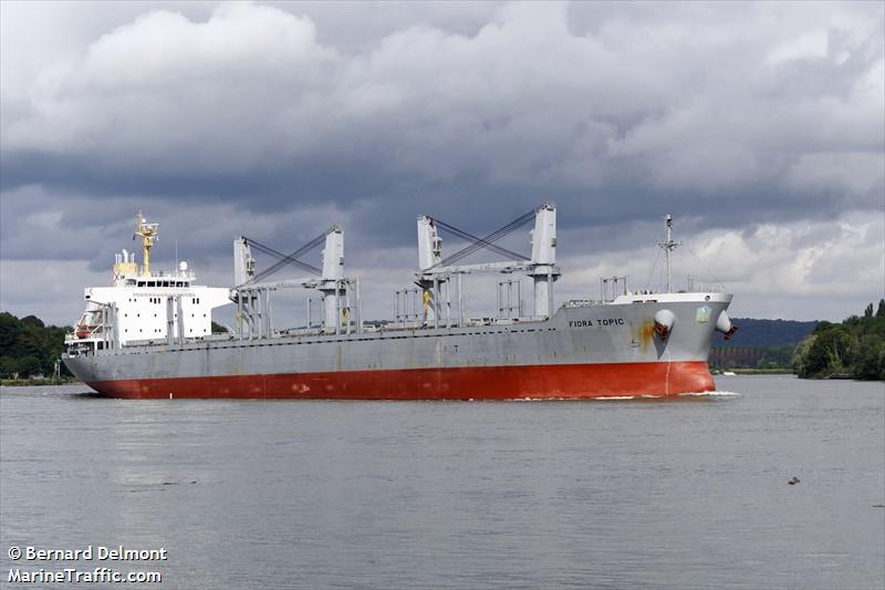 fiora topic (Bulk Carrier) - IMO 9728461, MMSI 538006287, Call Sign V7LK8 under the flag of Marshall Islands