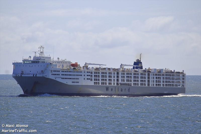 ocean drover (Livestock Carrier) - IMO 9232852, MMSI 563066400, Call Sign 9V9362 under the flag of Singapore