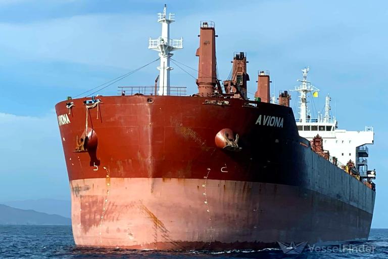 aviona (Bulk Carrier) - IMO 9592745, MMSI 636014706, Call Sign A8WA9 under the flag of Liberia