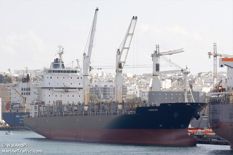 garwood (Container Ship) - IMO 9347255, MMSI 636016649, Call Sign A8OK7 under the flag of Liberia