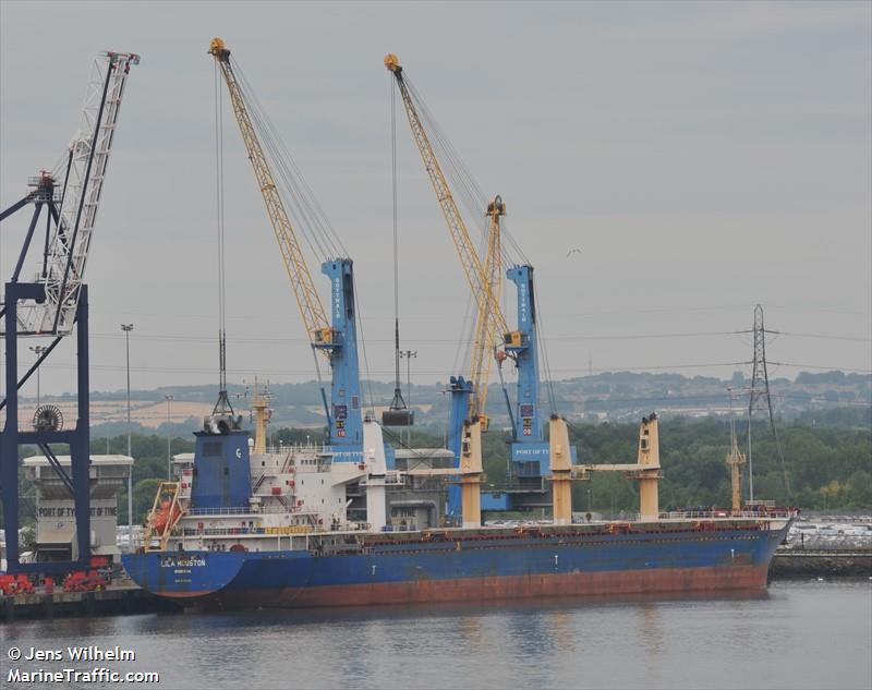 lila houston (Bulk Carrier) - IMO 9559676, MMSI 636016922, Call Sign D5IK4 under the flag of Liberia