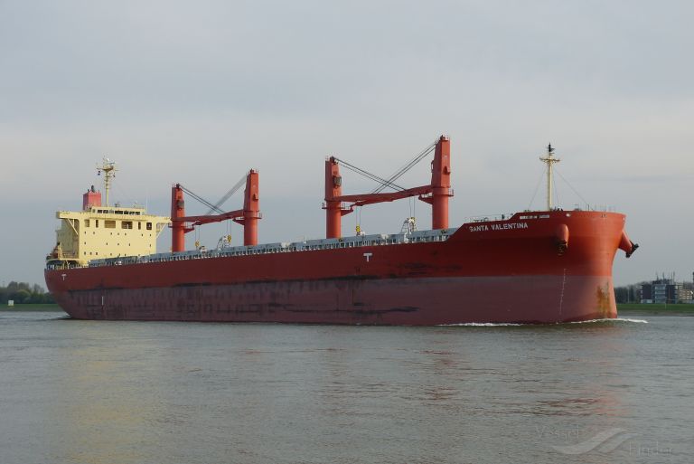 santa valentina (Bulk Carrier) - IMO 9812482, MMSI 636017896, Call Sign D5NF5 under the flag of Liberia