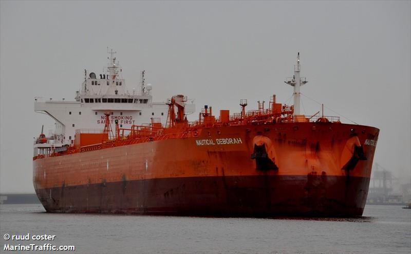 nautical deborah (Crude Oil Tanker) - IMO 9794836, MMSI 636018632, Call Sign D5QP9 under the flag of Liberia