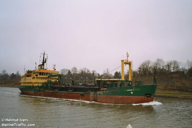 marian b (Hopper Dredger) - IMO 7381855, MMSI 667005127, Call Sign 9LD2427 under the flag of Sierra Leone