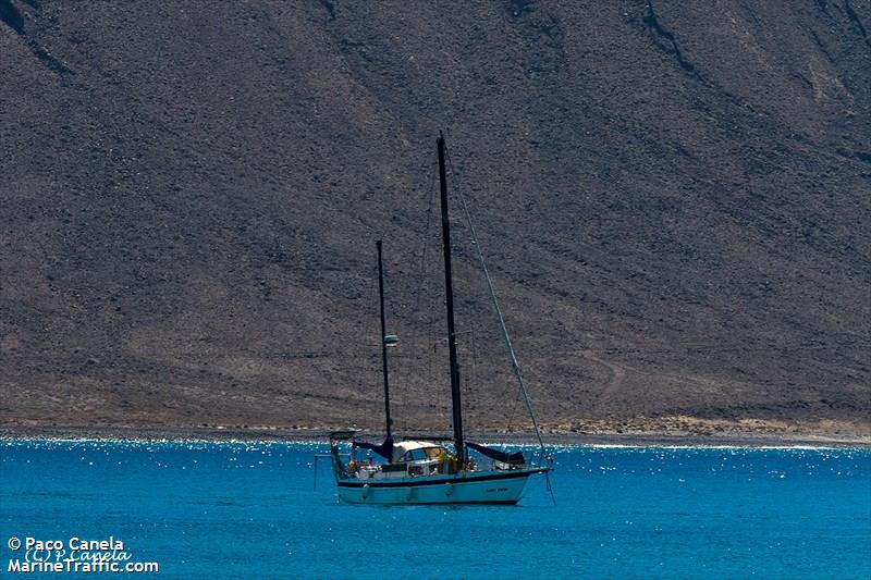 lady twin (Sailing vessel) - IMO , MMSI 205615410, Call Sign OR6154 under the flag of Belgium