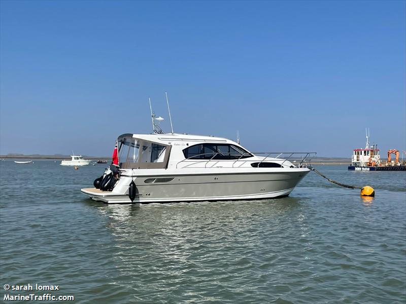 boudicca (Pleasure craft) - IMO , MMSI 232041025, Call Sign MLCS4 under the flag of United Kingdom (UK)