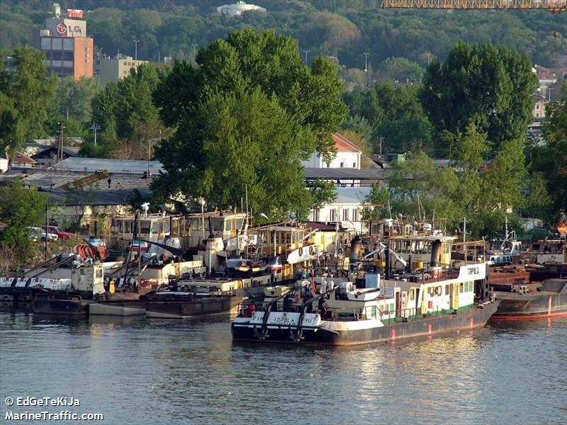 topola (Cargo ship) - IMO , MMSI 279202340, Call Sign YT2340 under the flag of Serbia