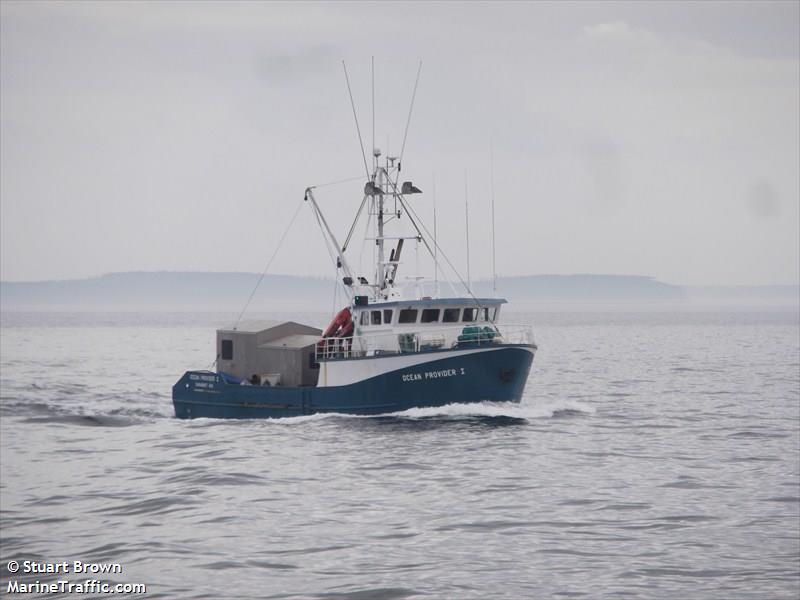 oceanprovider1 (Fishing Vessel) - IMO 9046552, MMSI 316002518, Call Sign CFD4700 under the flag of Canada