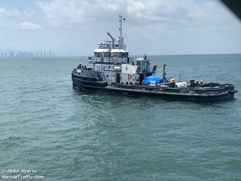 gamboa (Tug) - IMO , MMSI 352002014, Call Sign HOA5415 under the flag of Panama