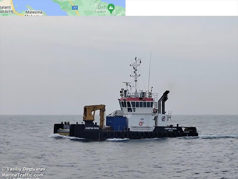 caspian skua (Utility Vessel) - IMO 9641479, MMSI 436000417, Call Sign UNKL under the flag of Kazakhstan