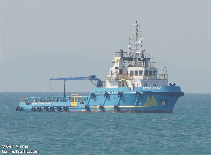 kim heng 3803 (Offshore Tug/Supply Ship) - IMO 9448126, MMSI 533377000, Call Sign 9MFH5 under the flag of Malaysia