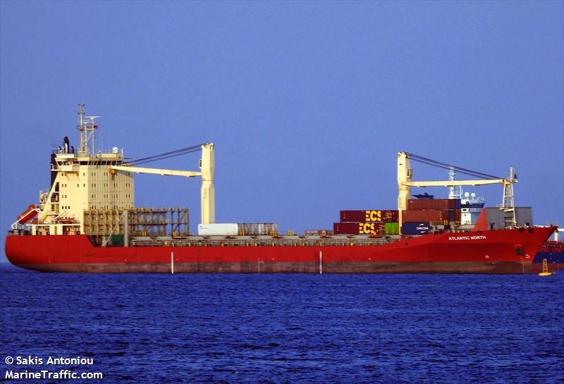 atlantic north (Container Ship) - IMO 9236597, MMSI 563157600, Call Sign 9V8007 under the flag of Singapore
