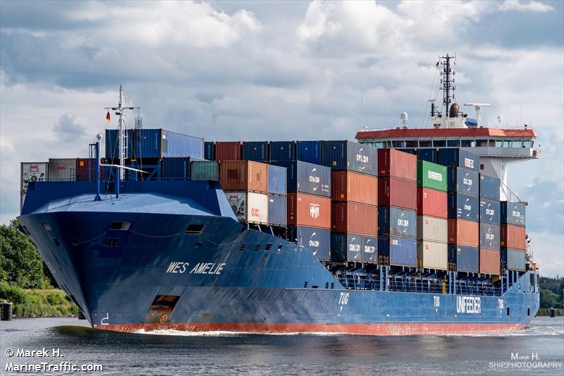 seaboard blue (Container Ship) - IMO 9504059, MMSI 636022765, Call Sign 5LKI7 under the flag of Liberia