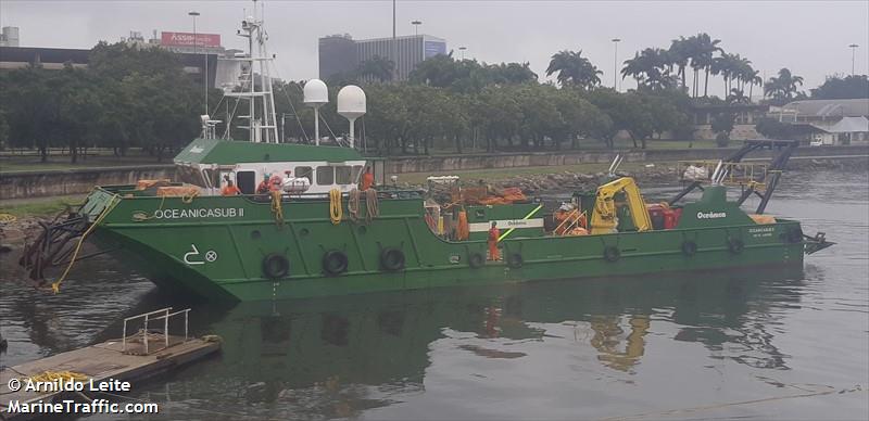 oceanicasub ii (Tug) - IMO , MMSI 710009840, Call Sign PQ5415 under the flag of Brazil