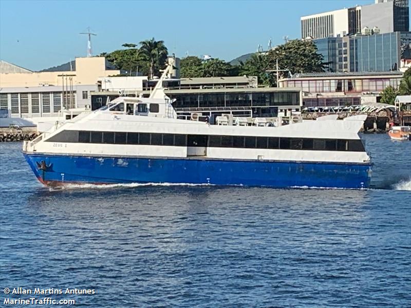 zeus (Passenger ship) - IMO , MMSI 710020980, Call Sign PS6763 under the flag of Brazil