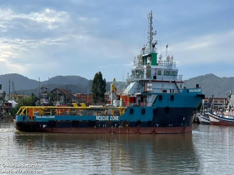 vega challenger (Offshore Tug/Supply Ship) - IMO 9680786, MMSI 710029550, Call Sign PV2579 under the flag of Brazil