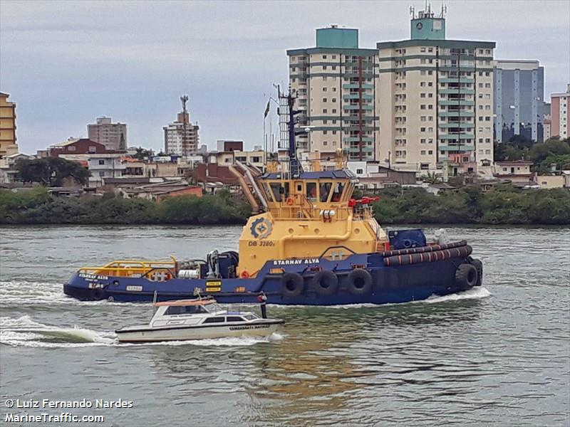 saam alya (Tug) - IMO 9869772, MMSI 710033320, Call Sign PU5006 under the flag of Brazil