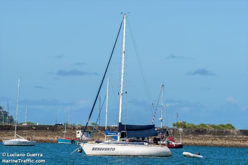 benevento (Sailing vessel) - IMO , MMSI 710169351, Call Sign 0 under the flag of Brazil