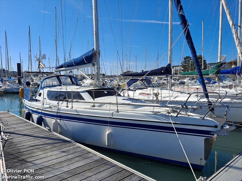 termajik (Sailing vessel) - IMO , MMSI 228078820, Call Sign FAJ2216 under the flag of France