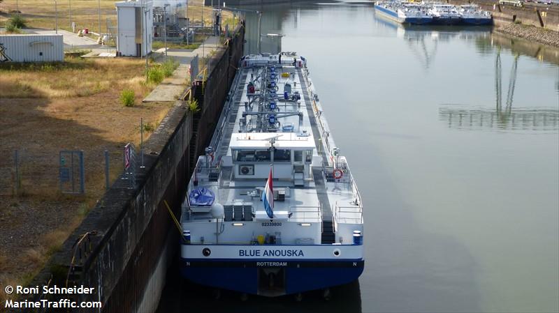 blue anouska (Tanker) - IMO , MMSI 244723788, Call Sign PI3241 under the flag of Netherlands