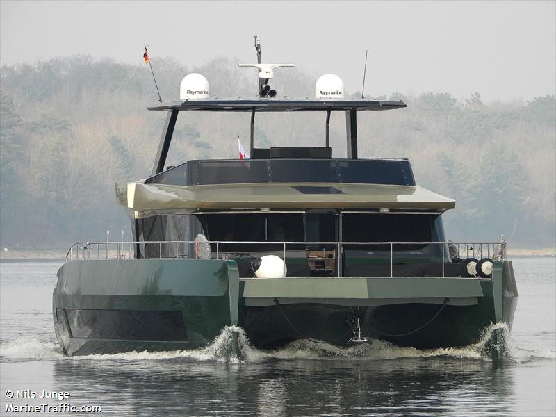 moon 60 power (Pleasure craft) - IMO , MMSI 261003341, Call Sign SPG5435 under the flag of Poland