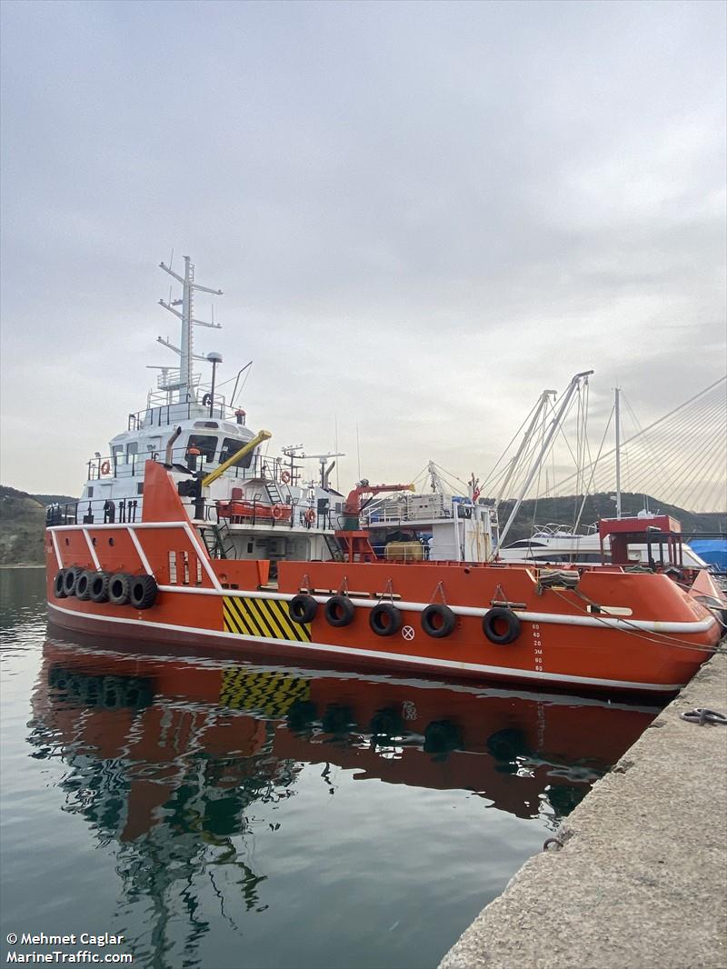 salvor (Offshore Support Vessel) - IMO 9821677, MMSI 271047172, Call Sign TCA5748 under the flag of Turkey