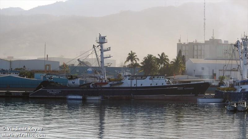 maria fernanda (Fishing vessel) - IMO , MMSI 345140018, Call Sign XCNG under the flag of Mexico