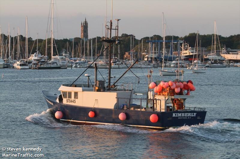 kimberly (Fishing vessel) - IMO , MMSI 367155230, Call Sign WBD9126 under the flag of United States (USA)