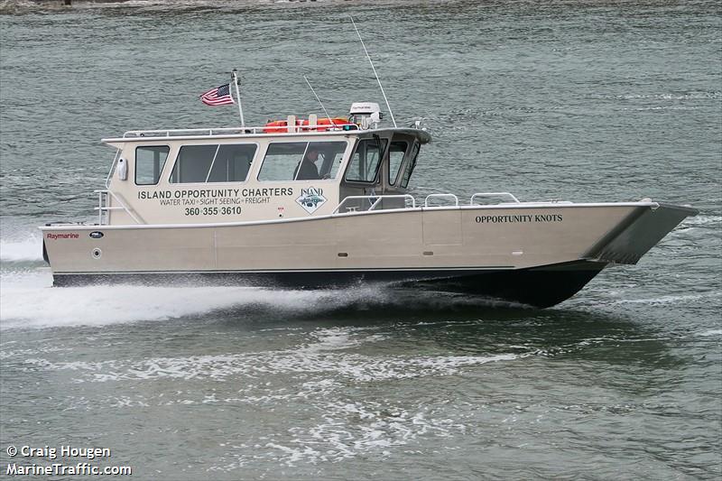 opportunity knots (Pleasure craft) - IMO , MMSI 368298610, Call Sign WDN6386 under the flag of United States (USA)
