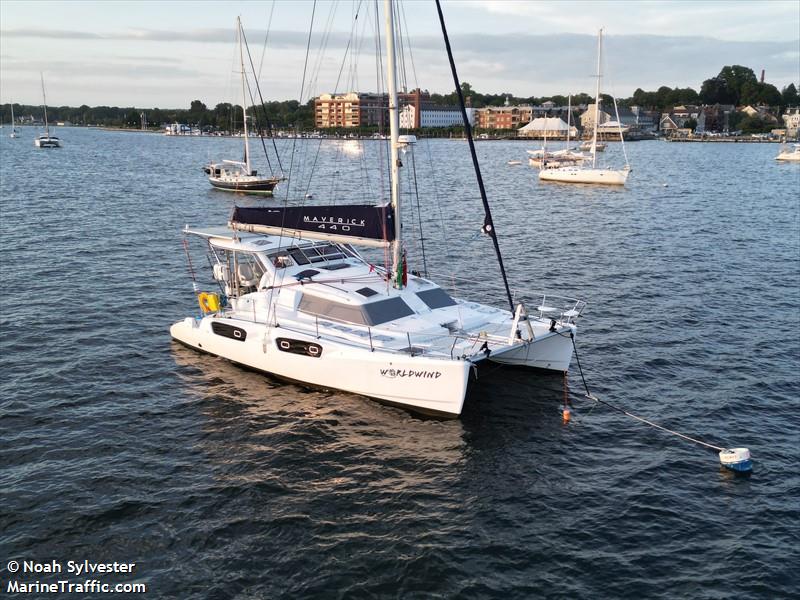 worldwind (Sailing vessel) - IMO , MMSI 368299910, Call Sign WDN6522 under the flag of United States (USA)