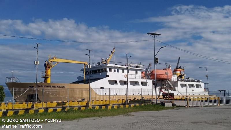 sabuk nusantara 38 (Passenger ship) - IMO , MMSI 525001101, Call Sign JZTF under the flag of Indonesia