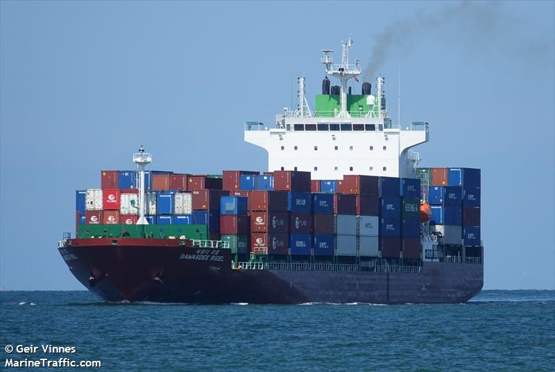 sawasdee rigel (Container Ship) - IMO 9943803, MMSI 538010501, Call Sign V7A6129 under the flag of Marshall Islands