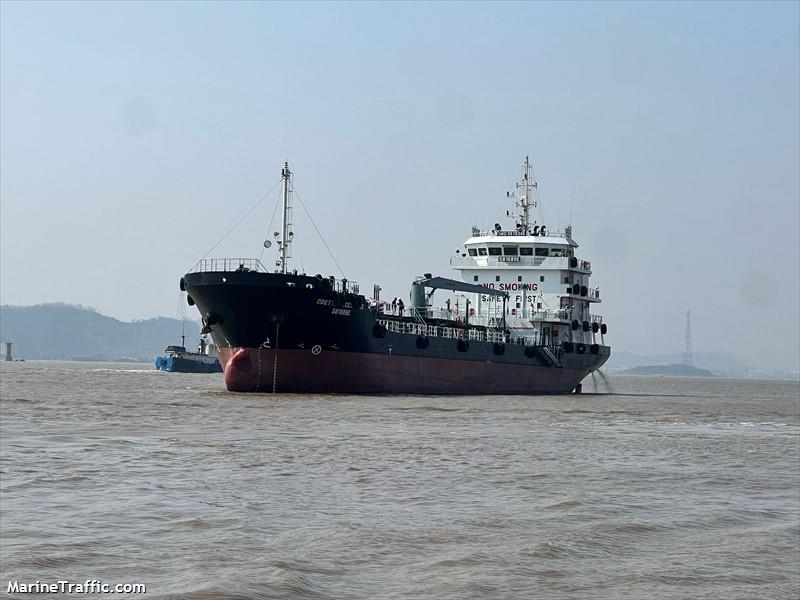 odette excellence (Oil Products Tanker) - IMO 9970349, MMSI 563079390, Call Sign 9V8681 under the flag of Singapore
