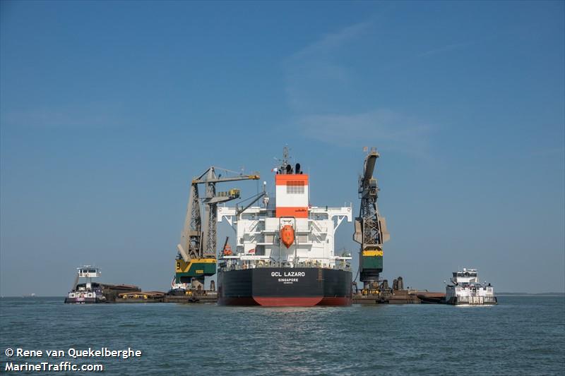 gcl lazaro (Bulk Carrier) - IMO 9957476, MMSI 563182300, Call Sign 9V7706 under the flag of Singapore