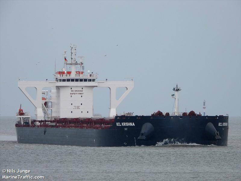 gcl krishna (Bulk Carrier) - IMO 9939931, MMSI 563185800, Call Sign 9V8468 under the flag of Singapore