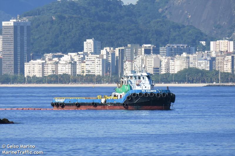 ts valente (Towing vessel) - IMO , MMSI 710000880, Call Sign PPTK under the flag of Brazil