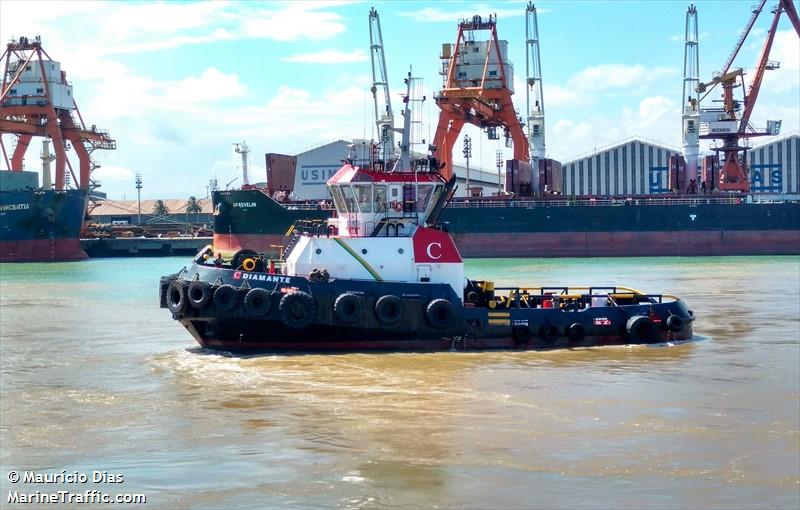 c diamante (Tug) - IMO , MMSI 710002240, Call Sign PP5642 under the flag of Brazil