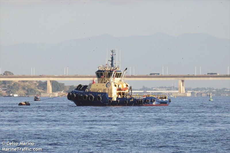 starnav antares (Tug) - IMO 9555876, MMSI 710002370, Call Sign PPYD under the flag of Brazil