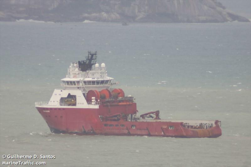 normand sagaris (Offshore Tug/Supply Ship) - IMO 9417828, MMSI 710004771, Call Sign PU6218 under the flag of Brazil