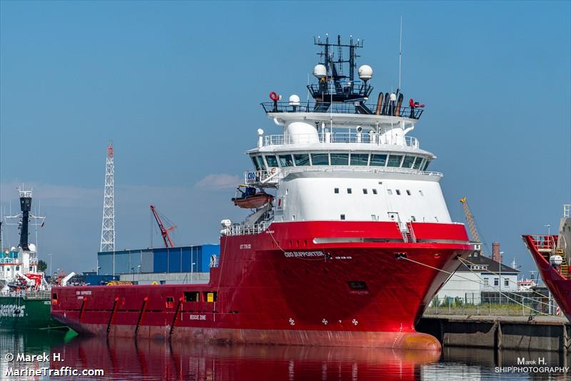 cbo supporter (Offshore Tug/Supply Ship) - IMO 9448528, MMSI 710004949, Call Sign PU6397 under the flag of Brazil
