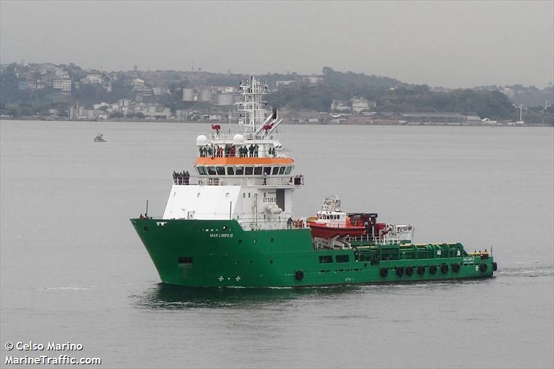 mar limpo iii (Pollution Control Vessel) - IMO 9618769, MMSI 710007580, Call Sign PQ2752 under the flag of Brazil