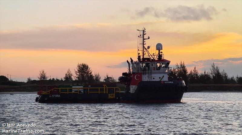 c vitoria (Cargo ship) - IMO , MMSI 710008350, Call Sign PPPW under the flag of Brazil