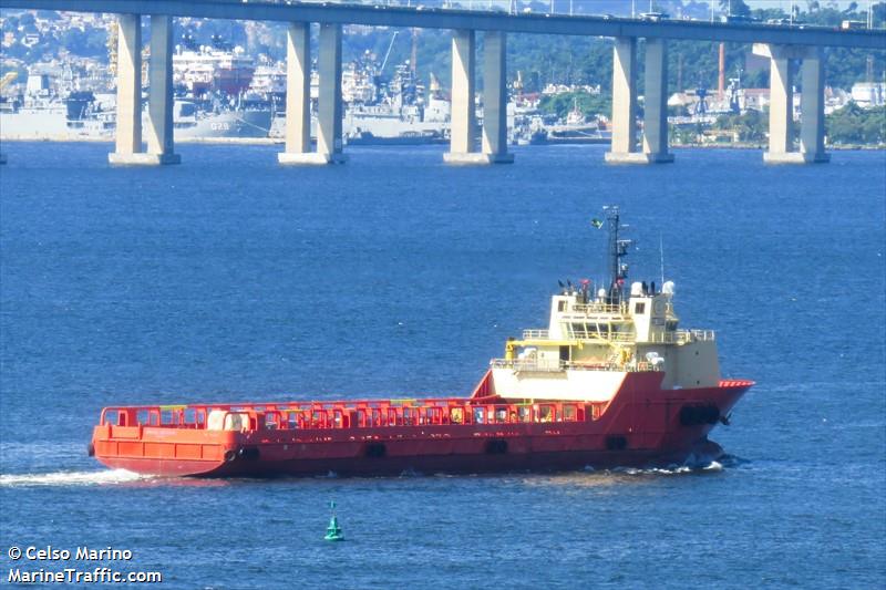 bram buzios (Offshore Tug/Supply Ship) - IMO 9644213, MMSI 710009250, Call Sign PPUI under the flag of Brazil
